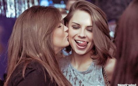 Leggy <b>girls</b> are <b>licking</b>. . Girls licking each other